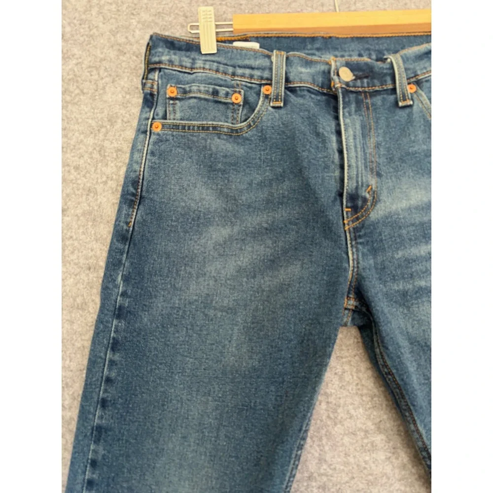 Levis 512 Slim Taper Jeans Mens 30x32 Medium Wash Blue Denim‎ Pants
